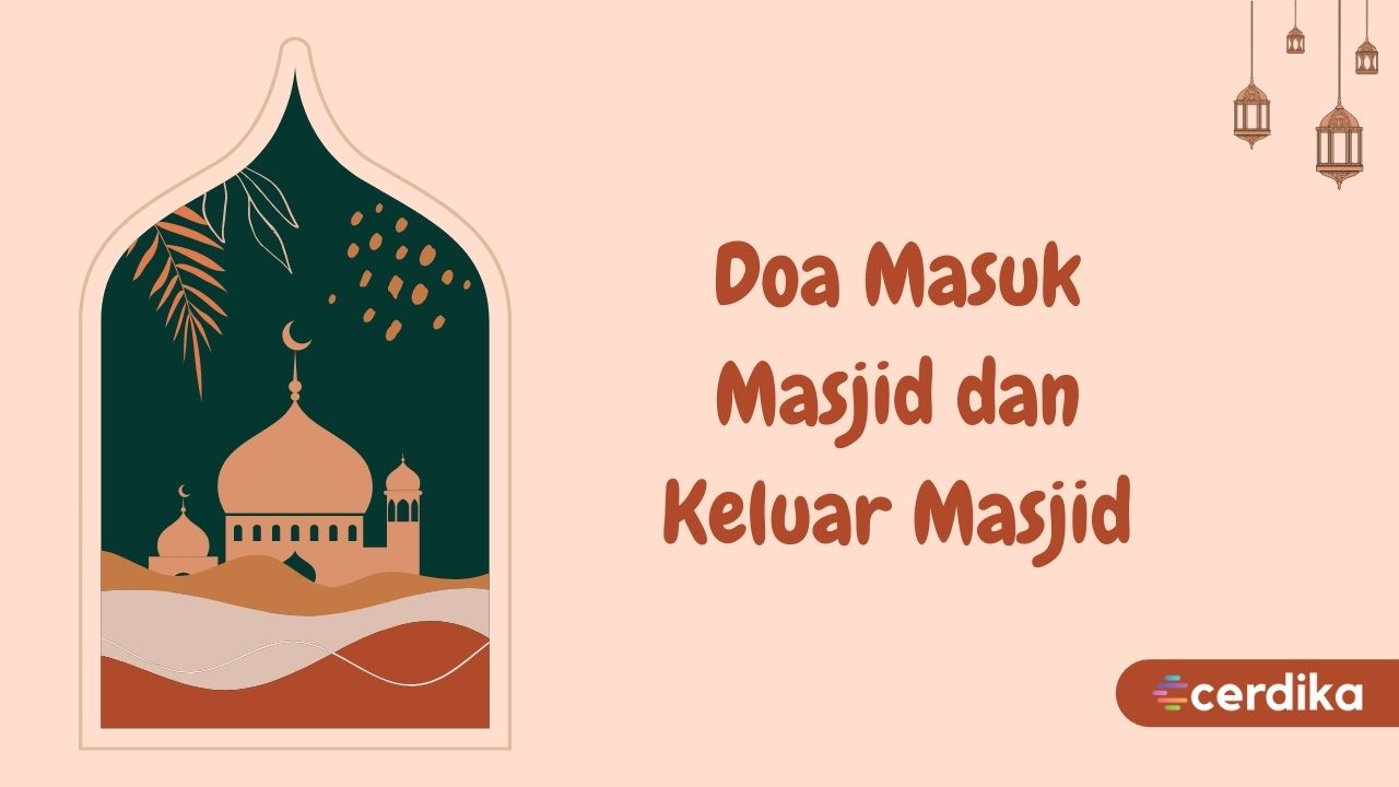 Cover Doa Masuk Masjid dan Keluar Masjid Cerdika