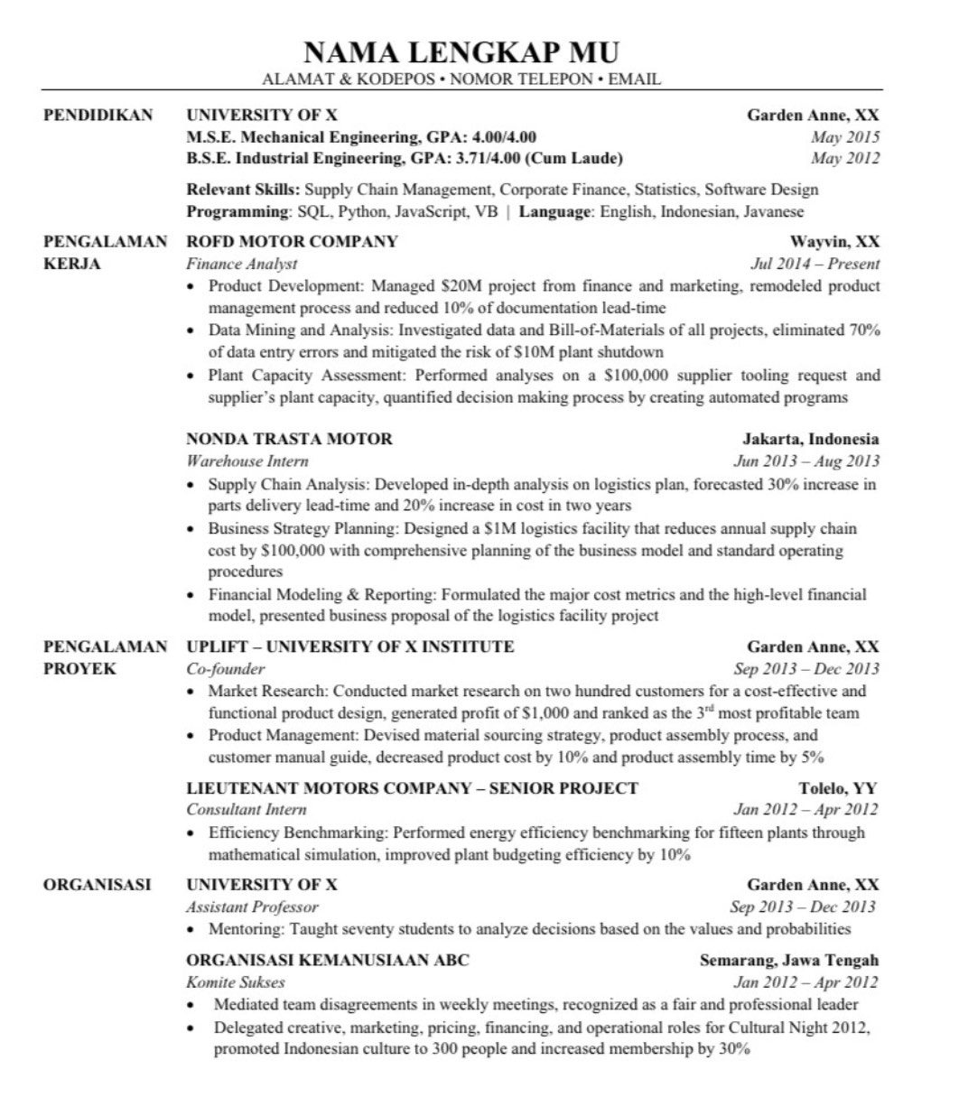 contoh-cv-pada-perbedaan-cv-dan-resume